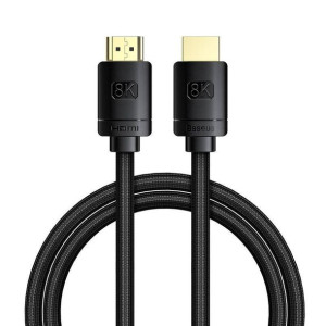 Kabel HDMI 2.1 Baseus High Definition Series, 8K 60Hz, 3D, HDR, 48Gbps, 1m