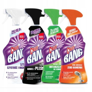 Cillit Bang Płyny do Sprzątania Zestaw 4x750ml