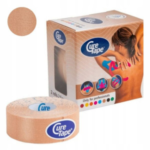 Tejpy Taśmy Kinesiotaping 5m Curetape Elastyczne