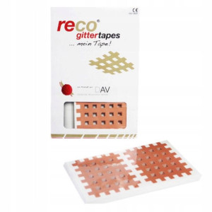 Tejpy Krzyżowe Kinesiotaping Reco Tape 180szt