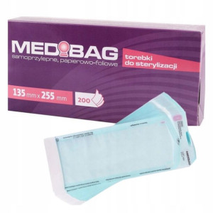 Torebki Do Sterylizcaji Medilab 200 Sztuk Mocne