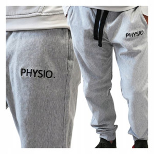 Spodnie Dresowe Dresy Męskie Physio Szare S/m