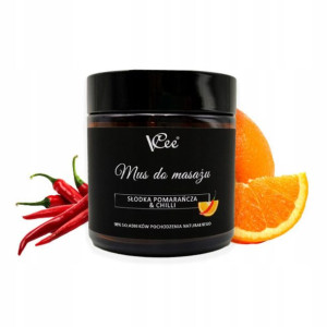 Mus Do Masażu Vcee Słodka Pomarańcza & Chilli