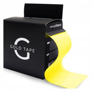 Tejpy Taśmy Kinesiotaping Plastry Gold Tape 5cmx5m