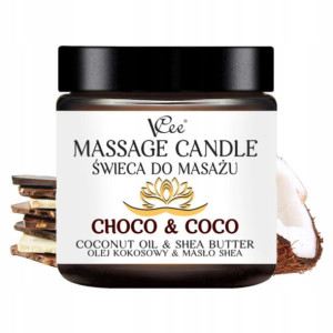 Świeca do masażu relaks CHOCO & COKO VCee