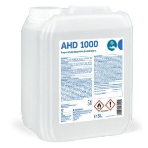 Dezynfekcja Rąk | Ahd 1000 Płyn Do Dezynfekcji 5l