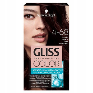 Gliss Color Farba do włosów 4-68 Ciemny Mahoń