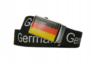 Pasek czarny flaga napis Germany Niemcy