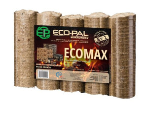 Brykiet ecomax drzewny 6kg  paleta=162.