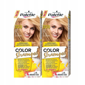 Palette Szampon Koloryzujący 308 Złoty Blond x2