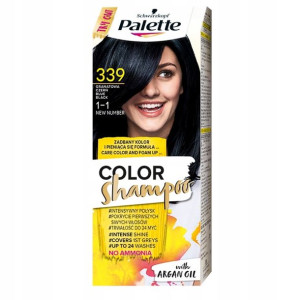 Palette Szampon Koloryzujący 339 Granatowa Czerń