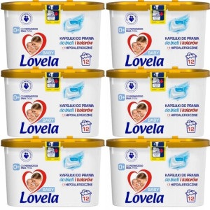 LOVELA Kapsułki do Prania Hipoalergiczne 72 szt