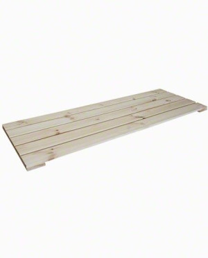 Półka ażurowa do regału MAXI 120x44,5 cm Naturalna Drewno sosnowe Surowy