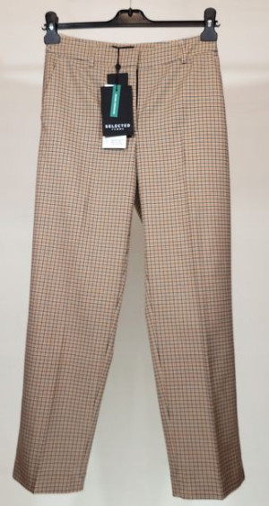 Selected femme 34 kratka spodnie