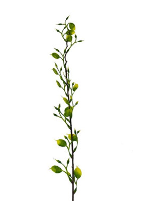 Gałązka dekoracyjna dodatek E103 Zielony+ żółty (60cm)