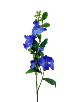 Powój gałązka dekoracyjna L754 Niebieski (72 cm)
