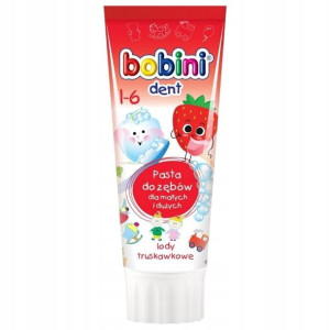 Bobini Dent Pasta do Zębów dla Dzieci 1-6 lat 75ml