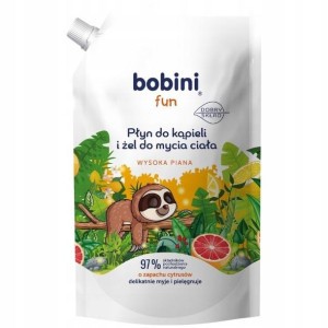 BOBINI Płyn do Kąpieli Żel do Mycia dla Dzieci 2w1