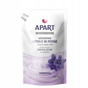 Apart Kremowe Mydło w Płynie Zapas Fiołek 400ml
