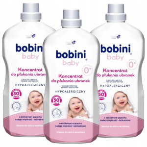 Bobini Baby Koncentrat do Płukania Ubranek 1,8L x3