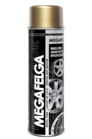 Spray Do Felg Mega Felga Złoty 500ml