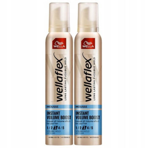 Wellaflex Volume Boost Pianka do Włosów 200ml x2