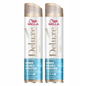 Wella Deluxe Wonder Protection Lakier Włosów 250x2