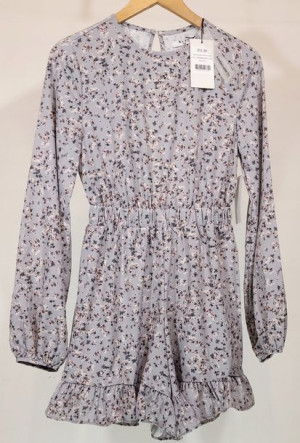kombinezon Long Sleeve Frilled Playsuit 36 na-kd