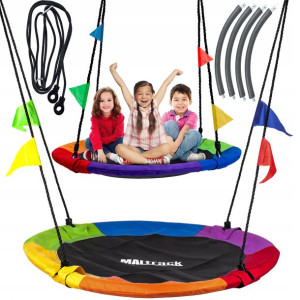 Huśtawka Linowa Bocianie Gniazdo Xl 100cm 150kg