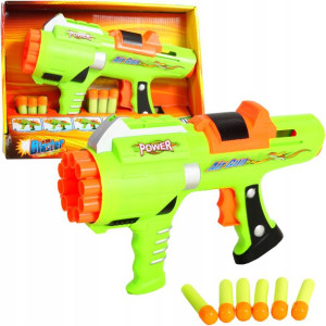 Pistolet Broń Strike Blaster Strzałki Piankowe 10
