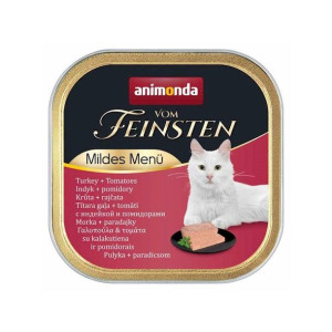 ANIMONDA Vom Feinsten Mild Menue Adult indyk z pomidorami 100g