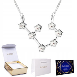 Naszyjnik srebrny łańcuszek Znak Zodiaku Strzelec