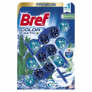 Bref Color Activ EUCALYPTUS Zawieszka do WC 3x50g