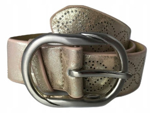PASEK DAMSKI złoty do spodni sukienki szer. 4cm