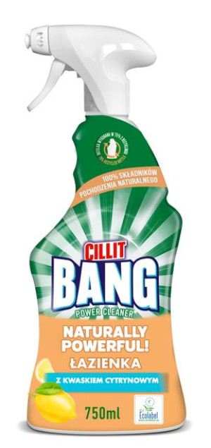 Cillit Bang Natural spray czyszcząc 750ml Łazienki