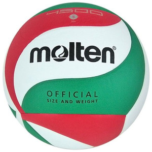 Piłka siatkowa molten v5m4500 biało-czerwono-zielona