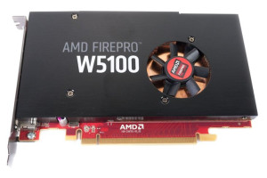 AMD FirePro W5100 4x DP Vulcan 128bit 4GB GDDR5