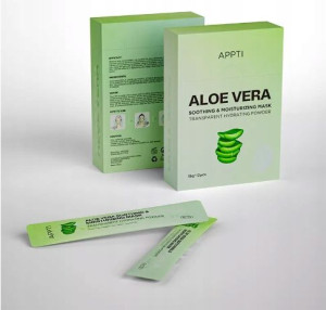 Nawilżająca maseczka w saszetce APPTI – aloes