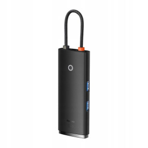Baseus Lite Series 6-Port | Adapter HUB USB-C 2x USB3.0 HDMI USB-C 100W  TF