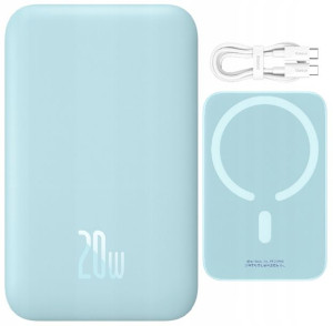 Baseus Magnetic Mini | Power Bank 6000mAh 20W z ładowaniem bezprzewodowym M