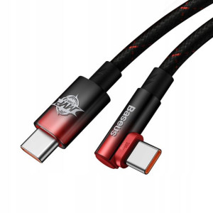 Baseus MVP 2 | Kabel kątowy Typ C - Typ C 100W 1m 5A