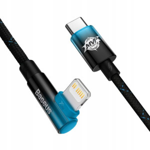 Baseus MVP 2 | Kabel kątowy Typ C - Lightning do iPhone 20 W 1m
