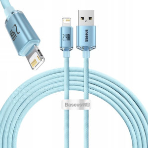 Baseus Crystal Shine | Kabel USB - Lightning do Apple iPhone iPad AirPods 2