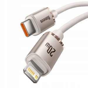 Baseus Crystal Shine | Kabel USB-C - Lightning do Apple iPhone iPad AirPods