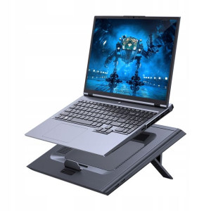Podstawka chłodząca do laptop 13"-21" LED RGB