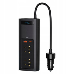 Baseus In-car Inverter | Ładowarka samochodowa inwerter przetwornica 12V -