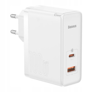Baseus GAN5 Pro  | Ładowarka sieciowa zasilacz USB-A USB-C PD QC4.0 100W +