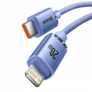 Baseus Crystal Shine | Kabel USB-C - Lightning do Apple iPhone iPad AirPods