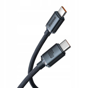 Baseus Crystal Shine | Kabel USB-C Type-C 100W Power Delivery Quick Charge
