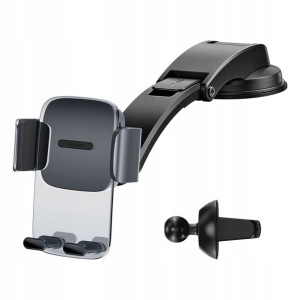 Baseus Easy Control Set | Uchwyt samochodowy do telefonu na kokpit kratkę